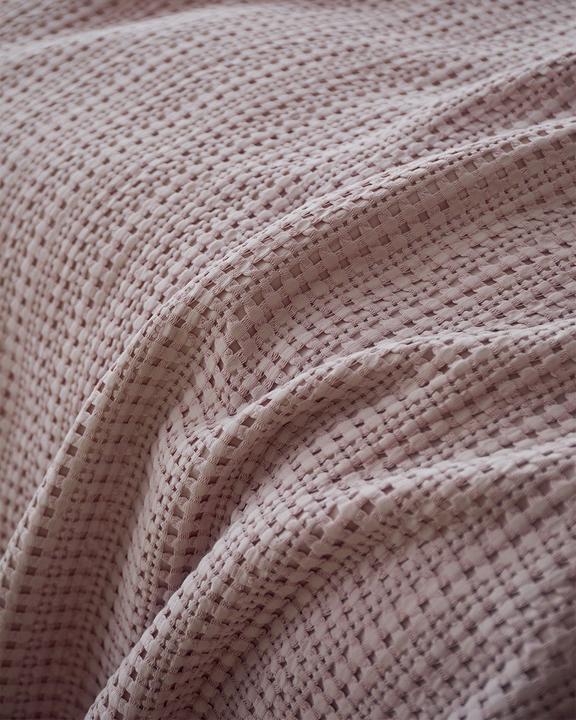 Image du produit Urbanara Tagesdecke Anadia 200 x 220 cm, Mauve (220 x 200 cm)