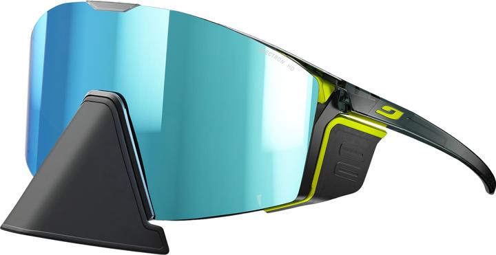 Immagine prodotto Julbo Edge Cover Schwarz Neon Gelb Spectron HD 4 Polarized (Nero, Giallo Neon, Blu)