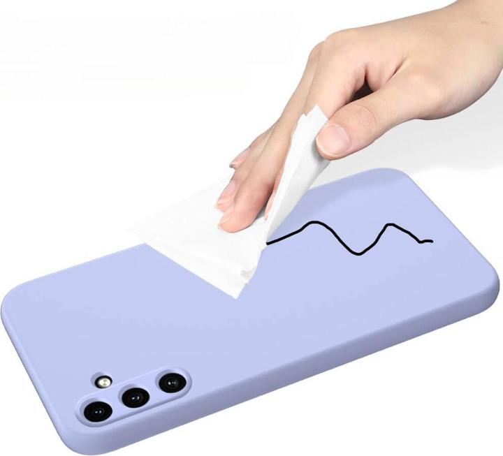 Produktbild Cover-Discount Galaxy A55 - Silikon Gummi Hülle violett (Samsung Galaxy A55)