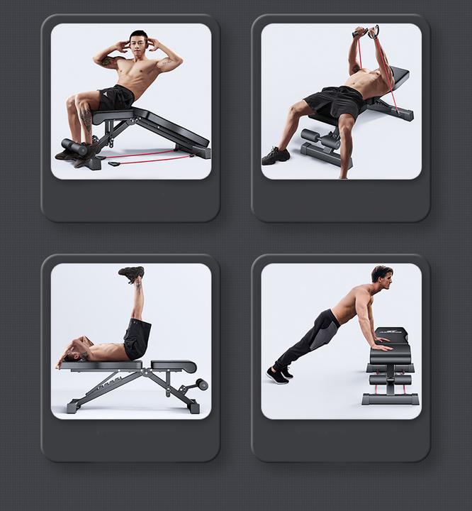 Produktbild Stride Verstellbare Hantelbank Fitnessgerät Trainingsbank