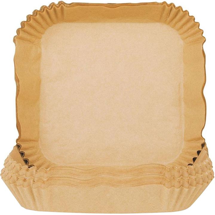 Klausberg Ölbeständige Backpapier-Einlagen für Heissluftfritteusen, 200 Stück, 16x16 cm