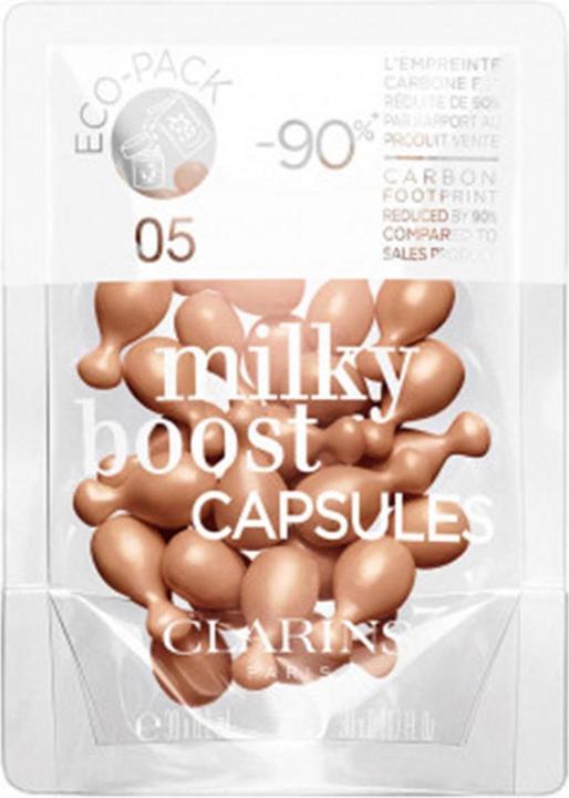 Actual product image Clarins MILKY BOOST Capsule Makeup Refill 30 Units #5