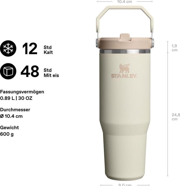 Actual product image Stanley IceFlow Flip Straw Becher (0.89 l)