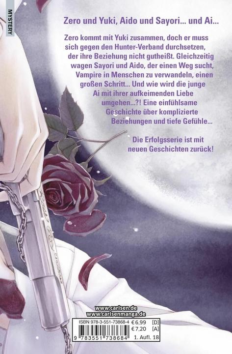Produktbild Vampire Knight - Memories 2 (Deutsch, Matsuri Hino, 2018)