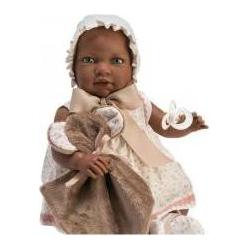 Asi Spanische Reborn-Puppe Lara mit Decke, 46 cm
