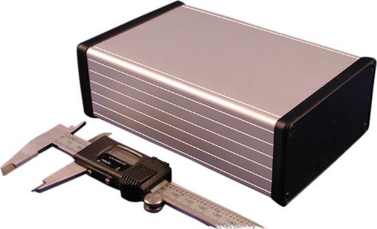 Produktbild Hammond Extruded PCB aluminium case,160x103x54mm (Gehäuse)