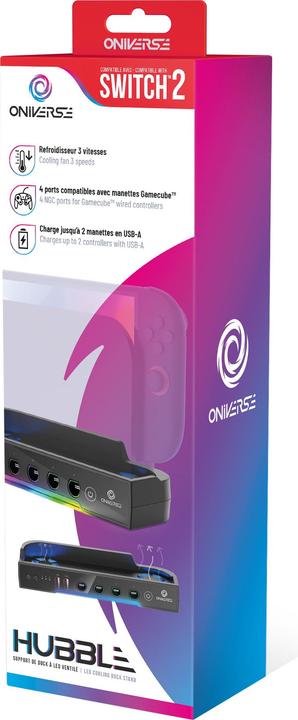 Actual product image Oniverse Nsw2 Multifunction Stand - Black (Switch 2)