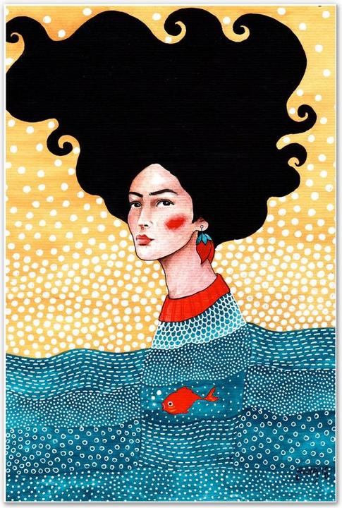 Produktbild Trenddeko Hülya - Drüber und Drunter (40 x 60 cm)