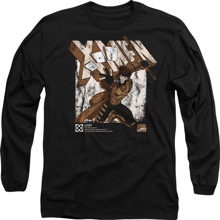 Immagine prodotto X-Men Maglietta Gambit Infografica Adulto Unisex (XXL)