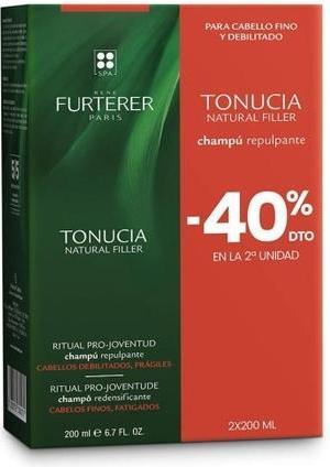 Produktbild Rene Furterer Tonucia Natural Filler Repulping Shampoo 2x200ml (200 ml, Flüssiges Shampoo)