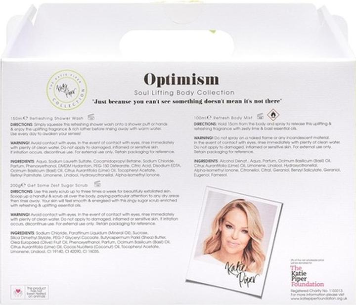 Image du produit Katie Piper Optimism Soul Lifting Body Collection 150ml Refreshing (Set soin du corps)