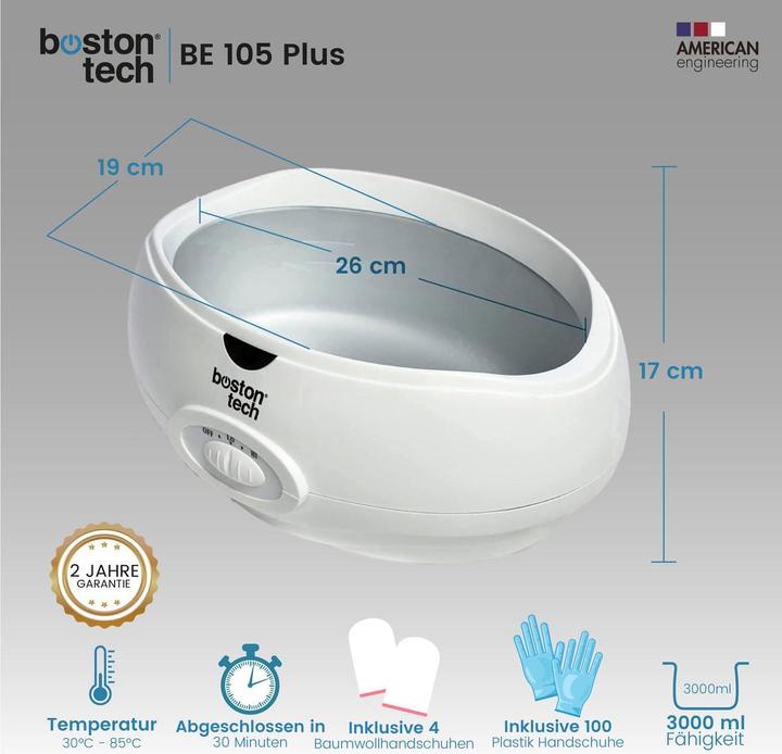 Image du produit Boston Tech Paraffinbad für Muskelschmerzen & Arthritis