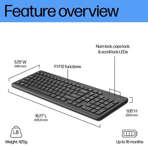Produktbild HP 225 (CH, Kabellos)