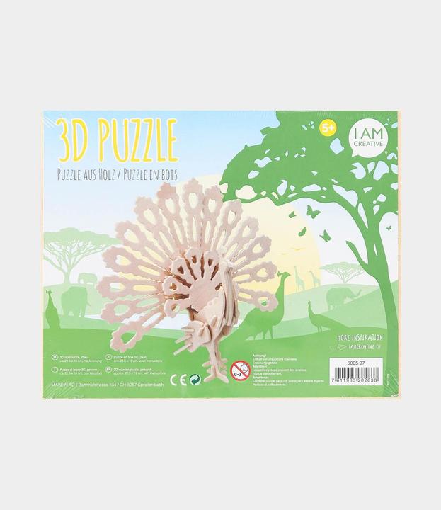 Produktbild I Am Creative 3D Holzpuzzle