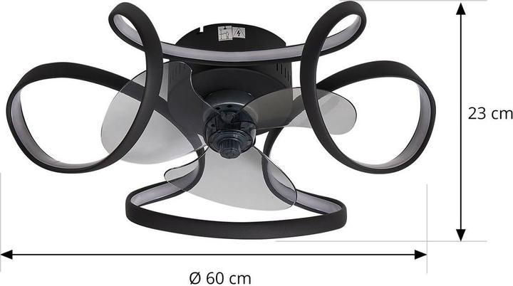 Actual product image Lindby Lomata (51.50 dB)
