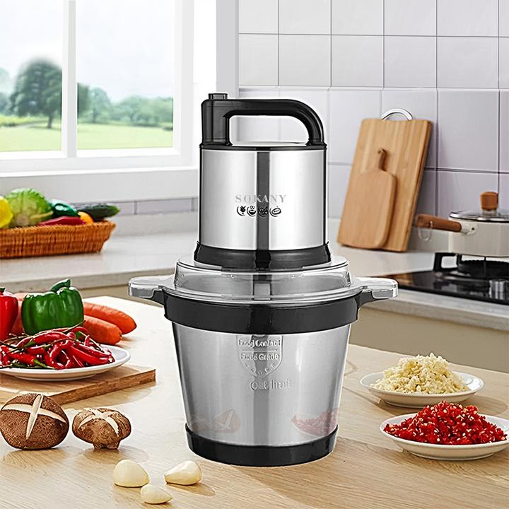 Produktbild Sokany Elektrischer Hacker Inox Fleisch (4000 ml)