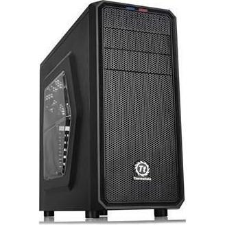 Thermaltake Versa H25 korpusas (CA-1C2-00M1WN-00) (ATX, mATX), PC Gehäuse, Schwarz