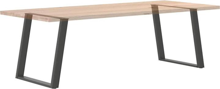 Image du produit vidaXL Pieds de table de salle à manger en U 2 pcs. Anthracite 80x(72-73) cm Acier