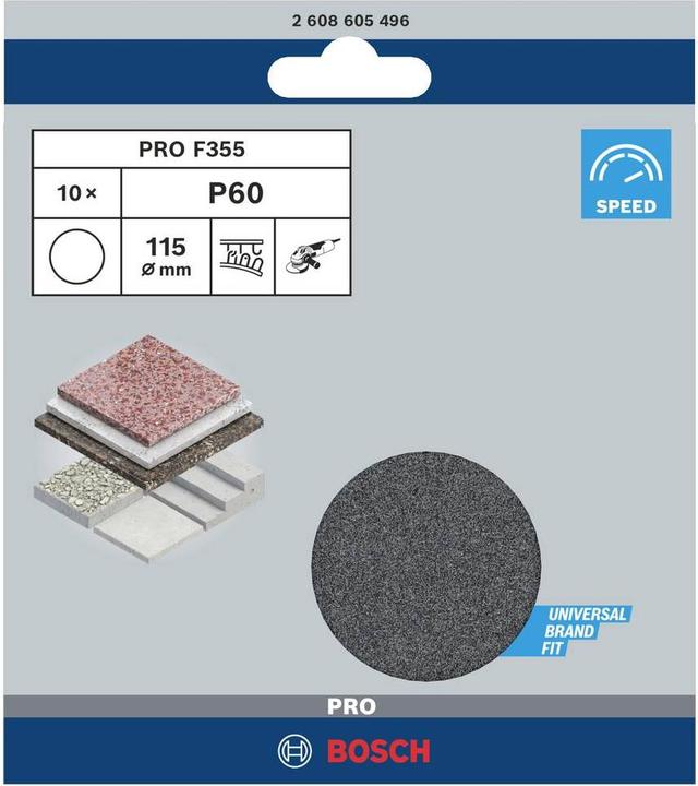 Productafbeelding Bosch Professional Zubehör Schuurpapier voor schuurpunt (60)