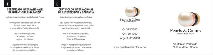 Immagine prodotto Pearls Collana perle d'acqua dolce bianche e nere Tahiti (Perle d'acqua dolce, Perle di Tahiti, 42 cm)