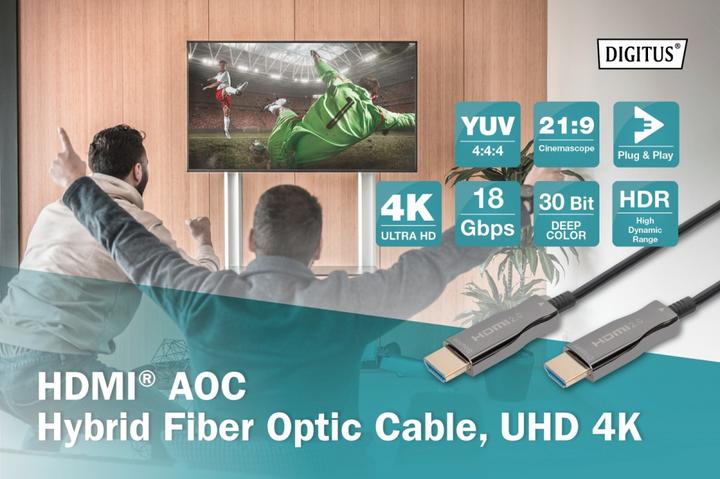 Actual product image Digitus HDMI (Typ A) — HDMI (Typ A) (20 m, HDMI, 2.0b)