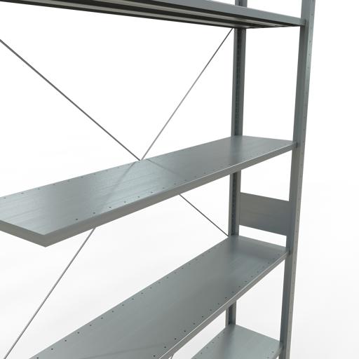 Actual product image Schulte Lagertechnik MULTIplus150 boltless bay system with cross brace