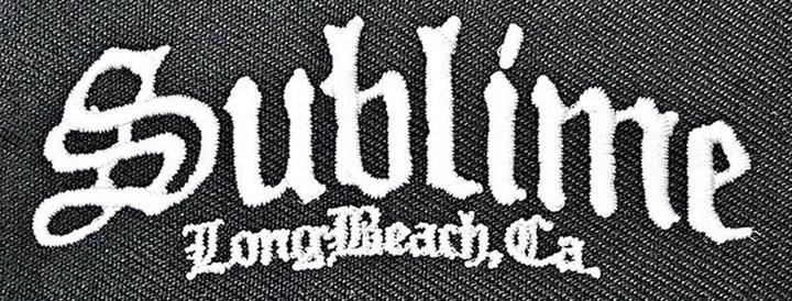 Actual product image Sublime Long Beach C.A Double Sided Patch Logo Keyring