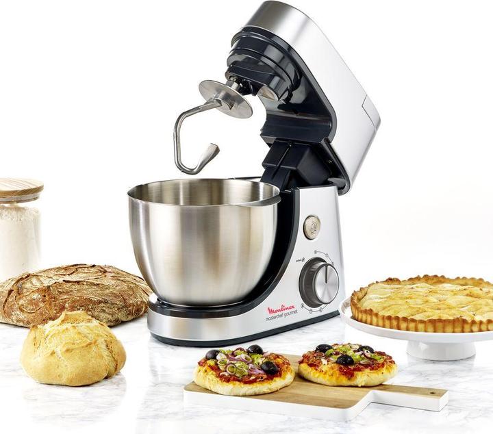 Immagine prodotto Moulinex Masterchef Gourmet Stand Mixer 4,6l silver (1100 W)
