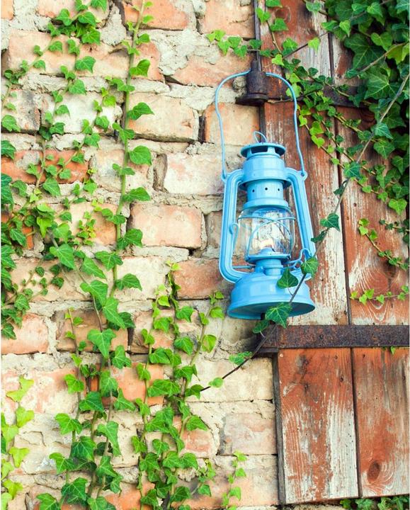 Actual product image Siena Garden Storm lantern pastel blue