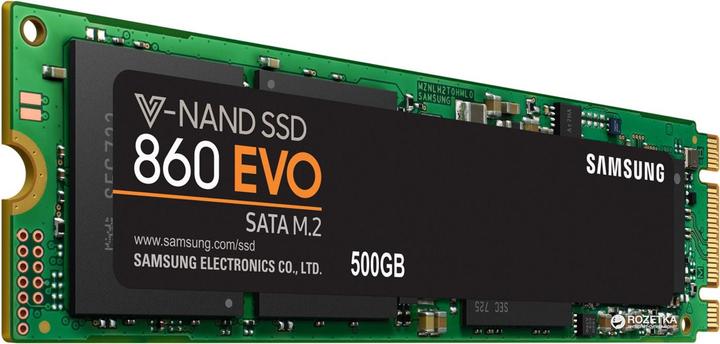 Actual product image Samsung 860 Evo (500 GB, M.2 2280)
