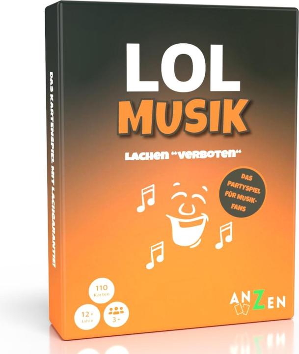 Actual product image Anzen Spiele ANZEN - LOL MUSIK - Laughter forbidden (3 - 12 Players)