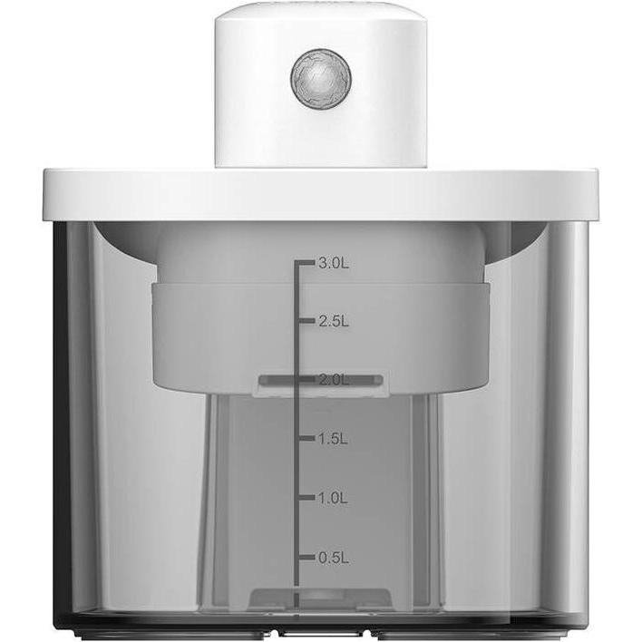 Dogness Bianco Fontana Intelligente D12 Con Sensore Per Cani E Gatti (Bianco) (320 Cl), Ciotola Mangime + Dosatore