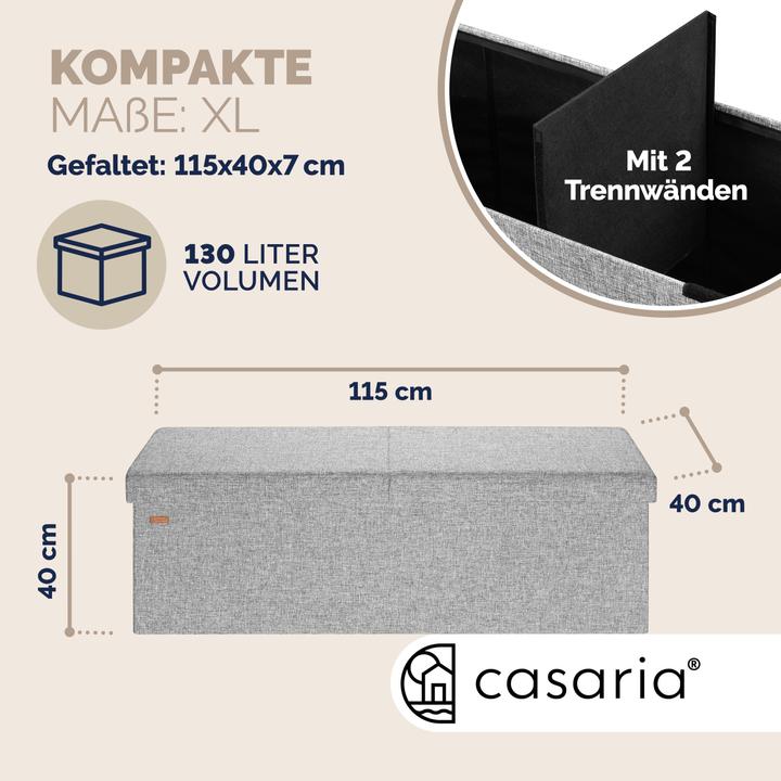 Actual product image Casaria Seat chest (115 cm)
