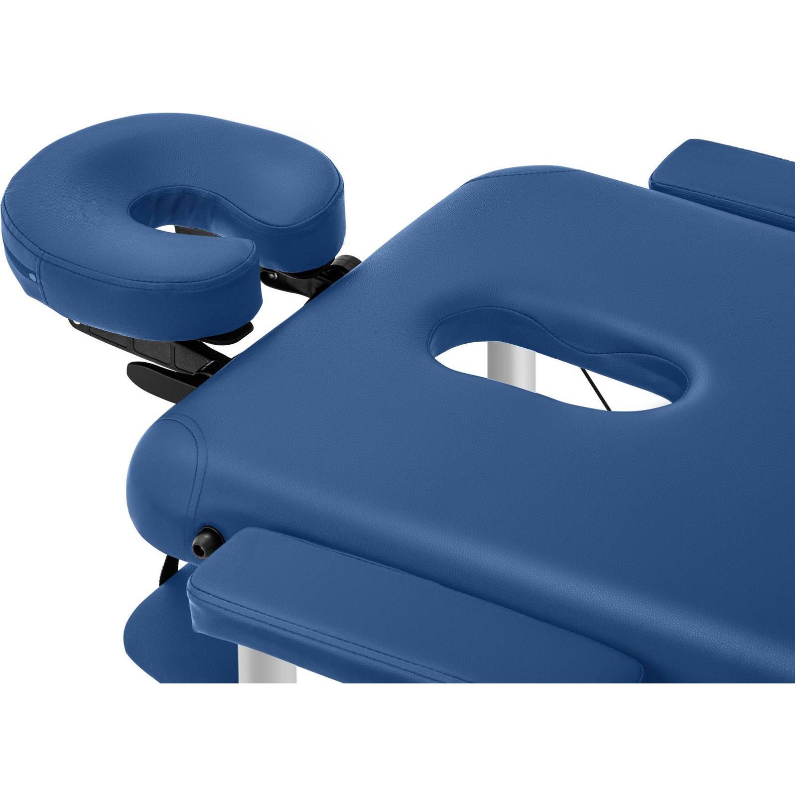 Thumbnail - Physa, Massageliege + Massagesessel, Massageliege klappbar Massagebank Massagetisch Holzrahmen 180 kg blau