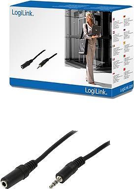 Image du produit LogiLink Câble d'extension CA (5 m, Jack 3,5 mm (AUX))