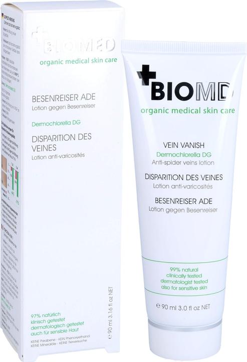 Immagine prodotto Biomed Addio vene a ragno (Latte corpo, 90 ml)