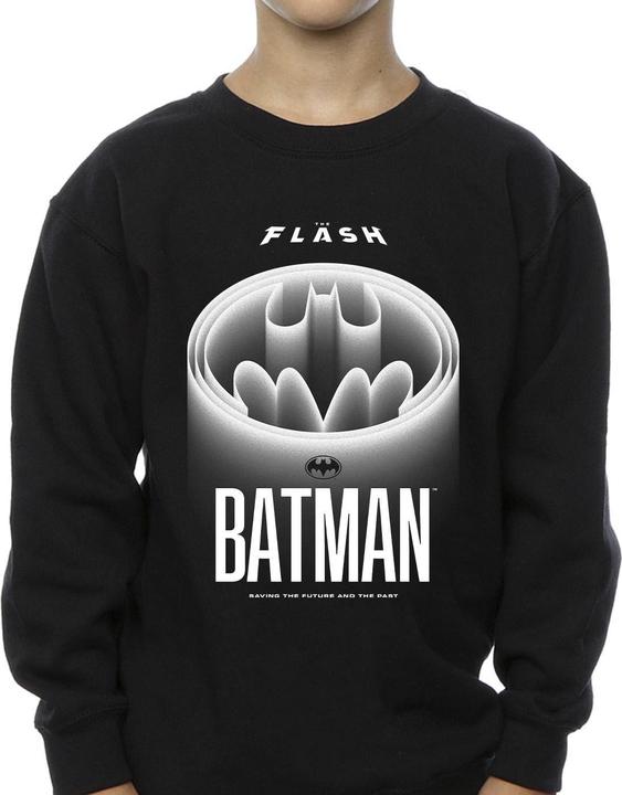 Produktbild The Flash Batman White Logo Sweatshirt Jungen (152, 158)
