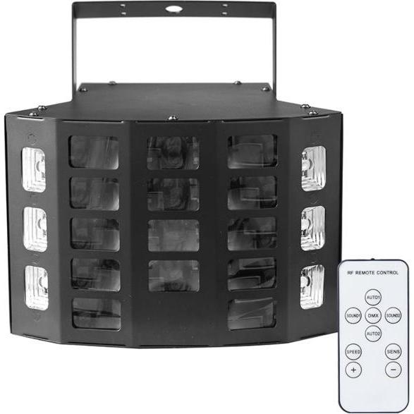 No Name, Tischlampe, LIGHT4ME TURBO DERBY 3IN1 LED Multieffektleuchte