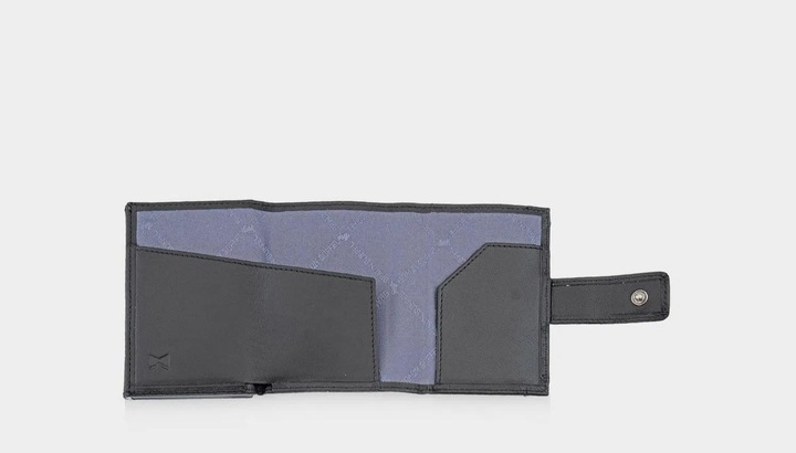Produktbild Braun Büffel Slim Wallet x Gentlemens mit Druckknopf
