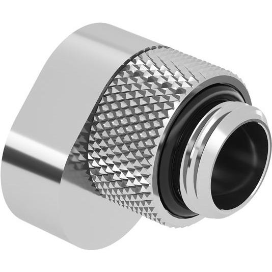 Barrow G1/4 Zoll Verlängerung Offset MF 14 - silber, Wasserkühlung Anschluss, Silber