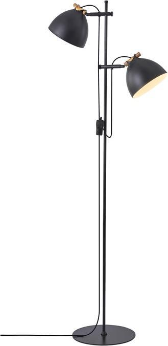 Domoletti VLOERLAMP 18X150CM 2XG9 KLEUR ZWART