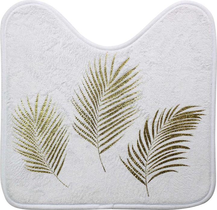 Produktbild Douceur D'intérieur WC-Konturmatte, weiss, 45x45x0,5, Mikrofaser imp (45 x 45 cm)