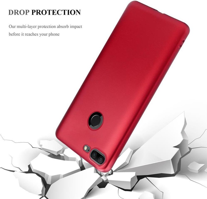 Produktbild Cadorabo TPU Matt Metallic Cover (Honor 9 Lite)