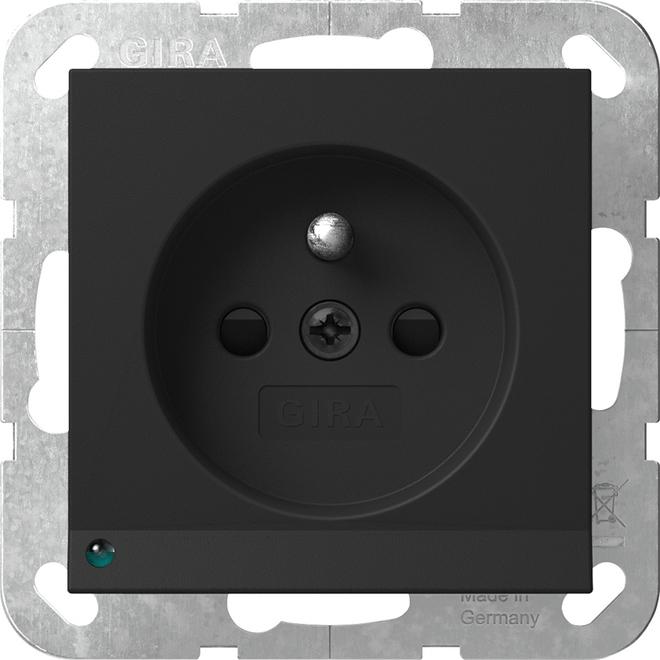 Gira, Steckdose, 4489005 Steckd. Erdstift LED-Leucht