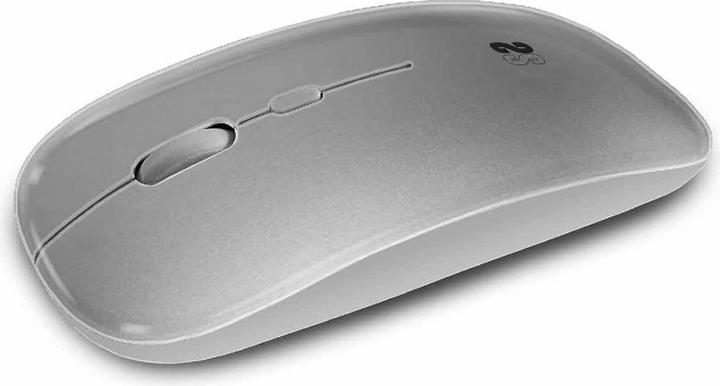 Actual product image Subblim Raton Dual Flat Rate Mouse Silver Rechargeable (Wireless)