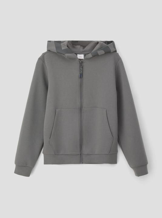 Produktbild s.Oliver Sweatshirt Jacke Sweatjacke mit Kapuze (M)