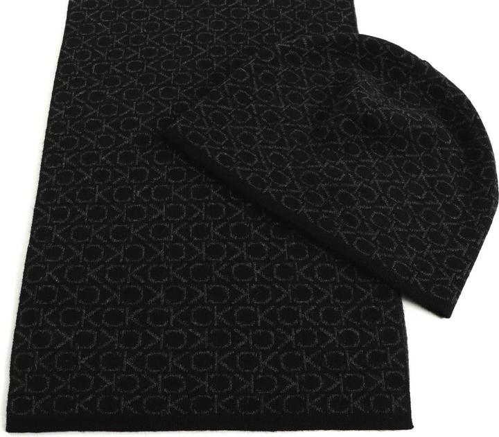 Immagine prodotto Calvin Klein Soft Giftset Monogram Beanie + Scarf