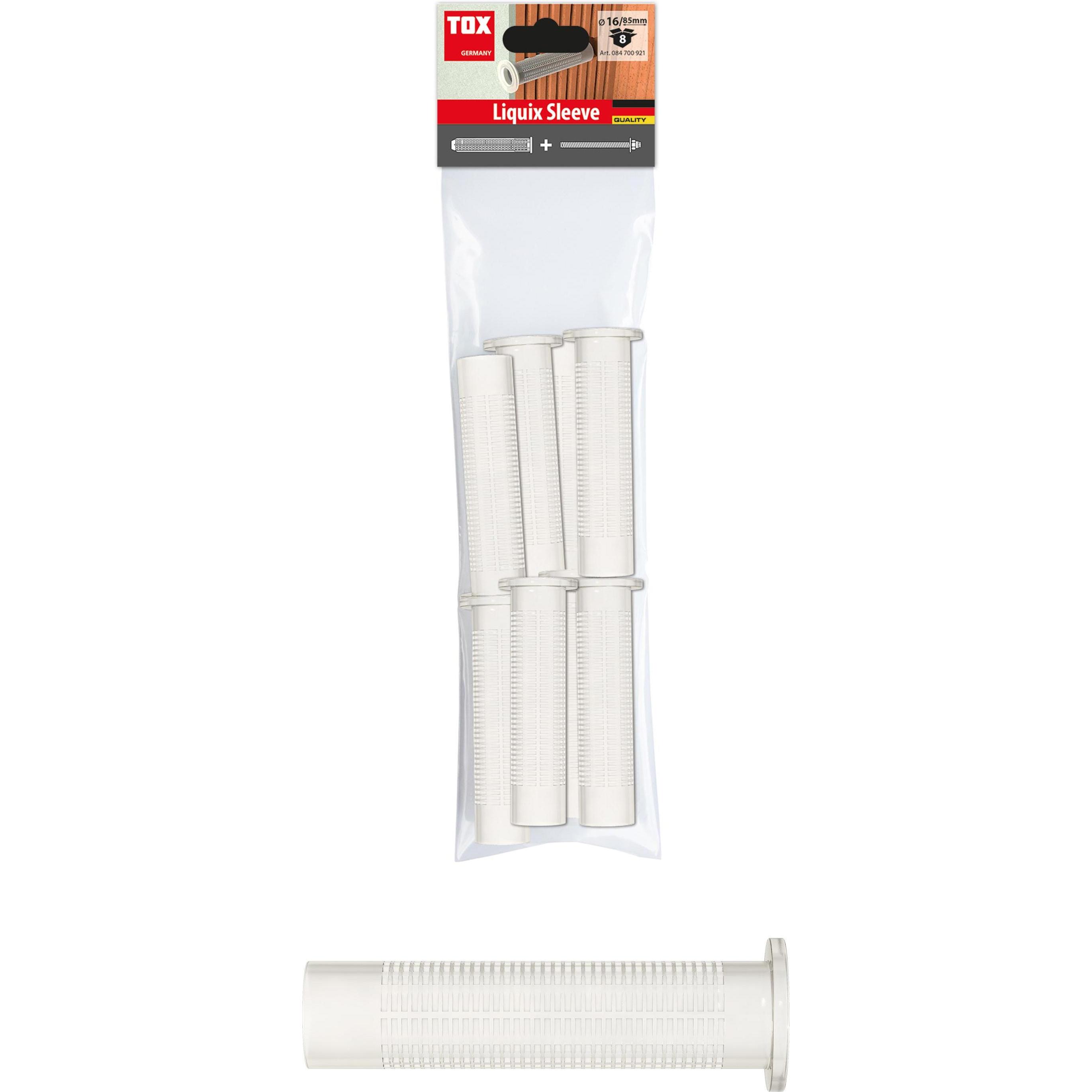 Tox, Dübel, Siebhülse Liquix Sleeve (8 Stk.)