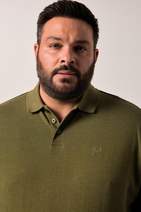 Image du produit Men+ Polo en maille piquée, manches longues, collection Basic – jusqu'au 8 XL (6XL)