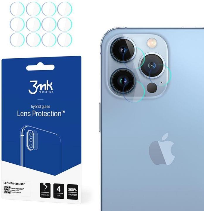 Actual product image 3MK Camera protection glass, camera glass (1 Piece, Apple iPhone 13 Pro Max)